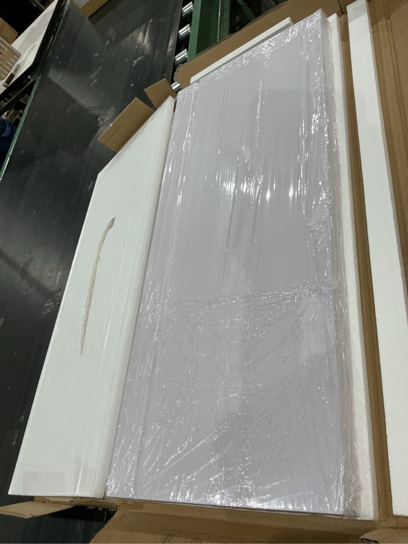 Condition photo showing New/Like New for wire rack covers for shelves, 36*12 inch wires shelf ccover, shelfs covers for wire shelving, easy to cut install wires shelf 0.31-inch thick moisture durable shelfs liner for kitchen, pantry white white 36w x 12d