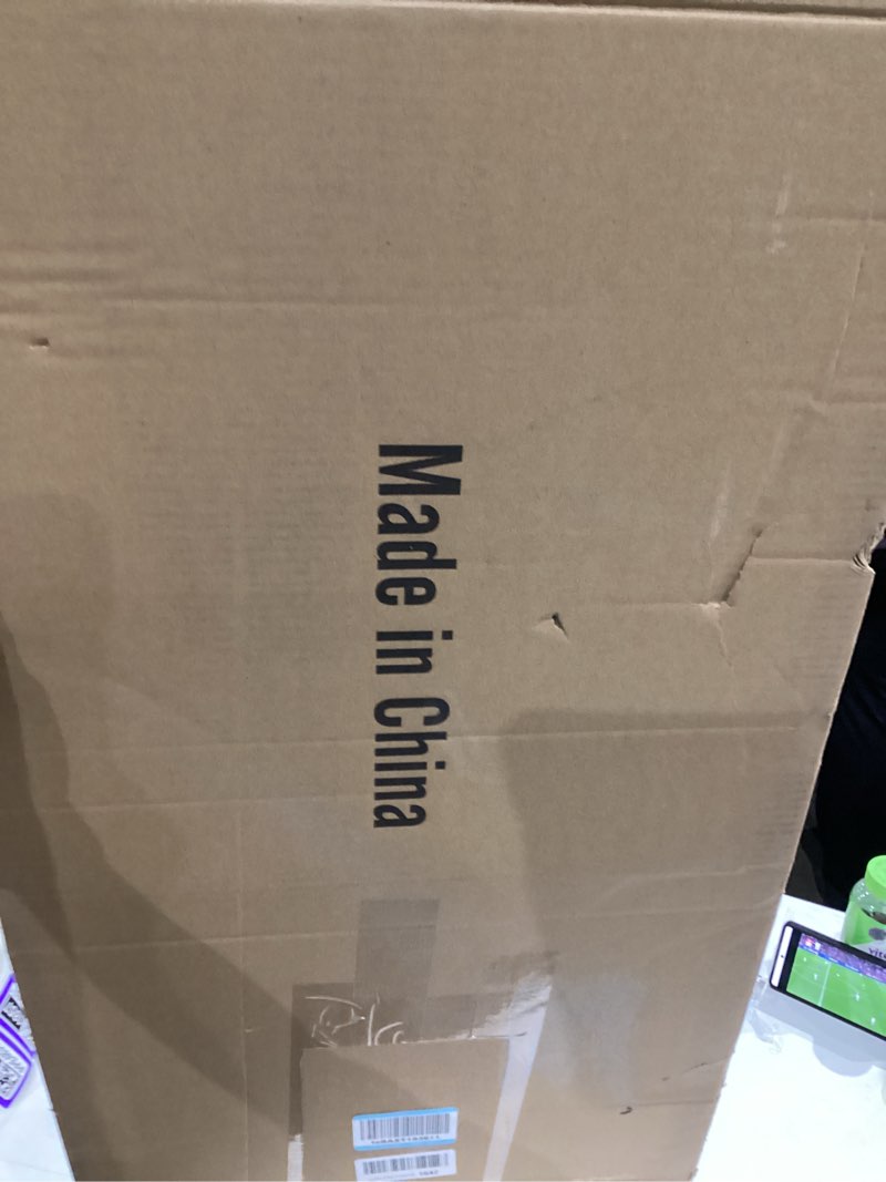 Condition photo showing As Is for 3 Tier Cardboard Display Stand, Point of Purchase Dump Bin Display Rack 65.75 Inch White Corrugated Cardboard 3 Layer Brochure Repeatable Removable Holder for Vendor Events Markets Booklets White 65.75 Inch