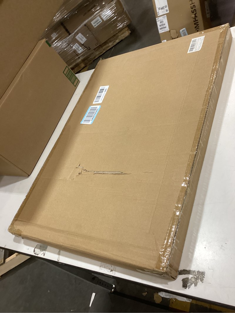 Condition photo showing As Is for 16x24 Frame Set of 3, Natural Wood Grain 16x24 Poster Frame for Gallery Wall Mounting (3 Pack,Natural) 16x24 - 3 pack Natural