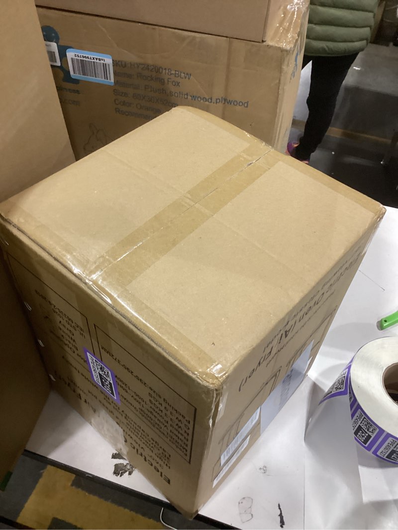 Condition photo showing New/Like New for 4.7QT Glass Air Fryer, 360° Viewable Glass Air Fryer Non Toxic, 6-IN-1 Preset Cook Modes, Digital Display, Adjustable Temp 100F - 400F, Nonstick, Dishwasher Safe, White
