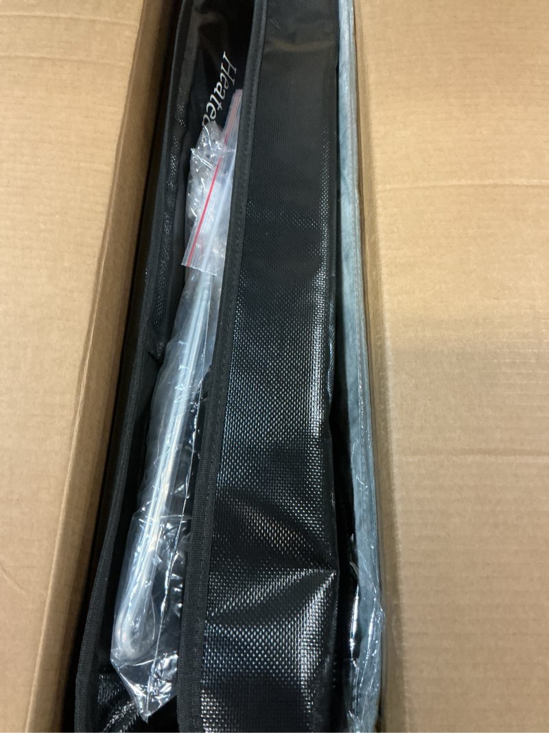 Condition photo showing New/Like New for Heated Cat House for Outside Cat in Winter, Insulated Outdoor Feral Cat Shelter with Cat Heating Pad, 2 Doors,Elevated Waterproof Heated Kitty House (Black, 25"x13.7"x18") Black Cat House 02
