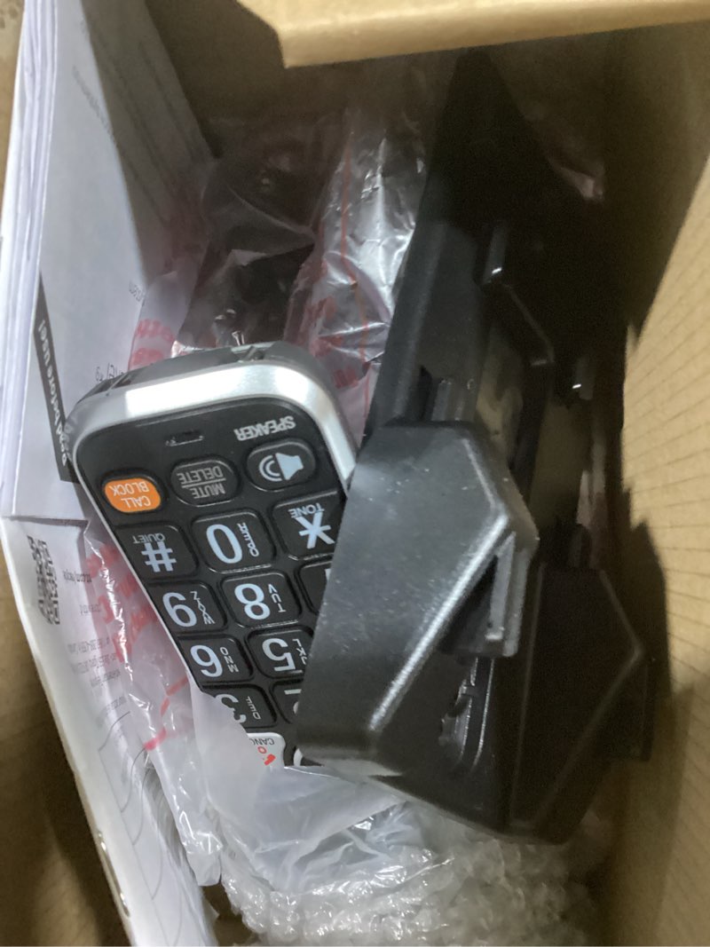 AT&T BL102 DECT 6.0 Cordless Phone for Home with Answering Machine, Call Blocking, Caller ID Announc