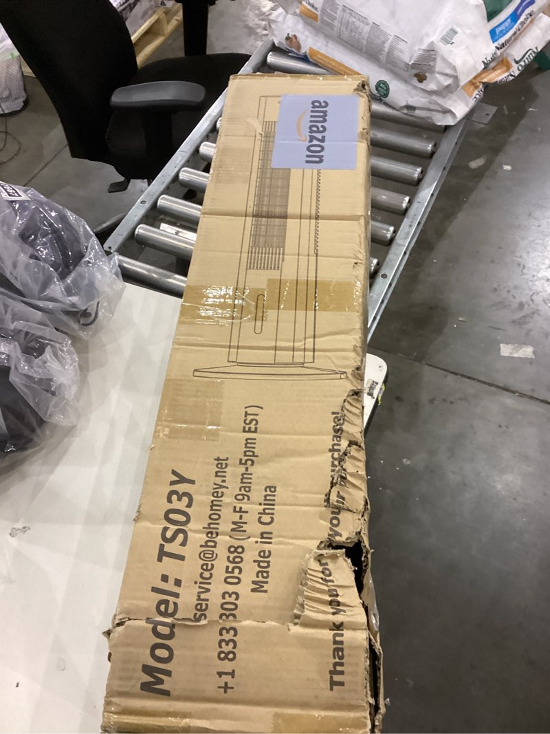 Condition photo showing New/Like New for Evaporative Air Cooler, 35" Windowless Air Conditioner Portable w/3 Speeds, 25ft Remote, Smart Timer & Water Tank, Portable Air Conditioners No Windows Needed, 90°Oscillating AC Unit for Room