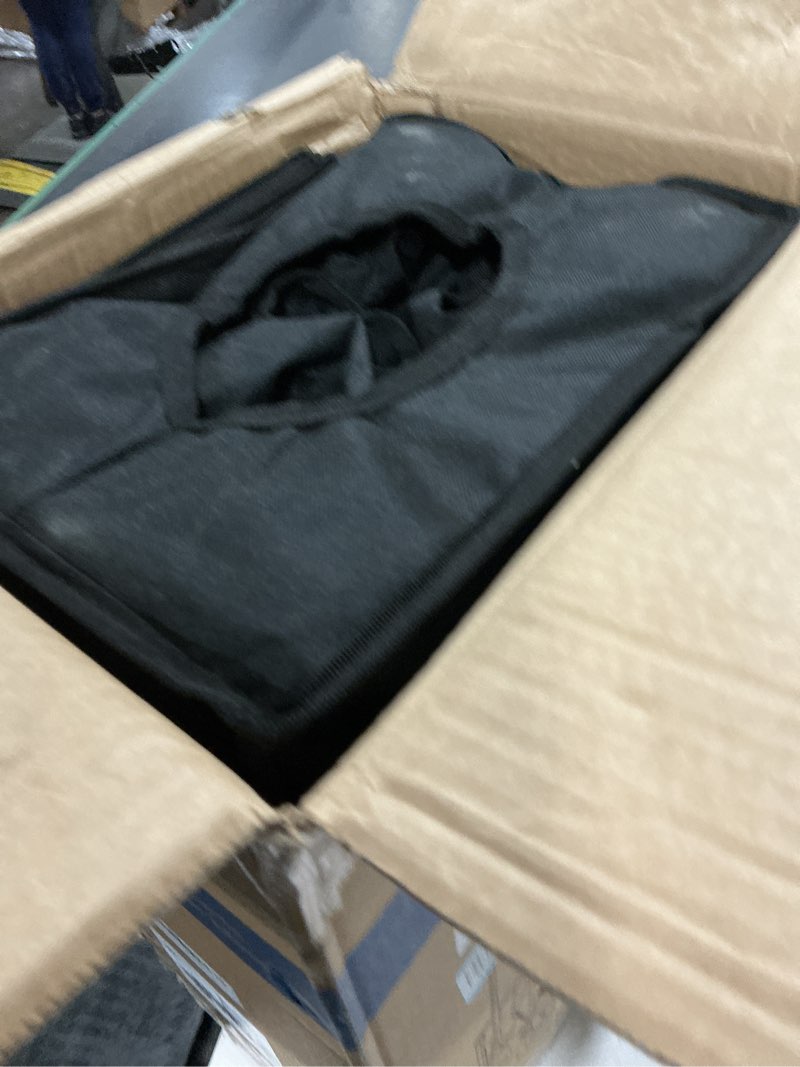 Condition photo showing As Is for 300L Extra Large Wagons Carts Foldable, 560LBS Heavy Duty Collapsible Beach Wagon 48" Long with Big All-Terrain Wheels, Utility Folding Cart for Camping, Grocery, Sports, Garden, Black