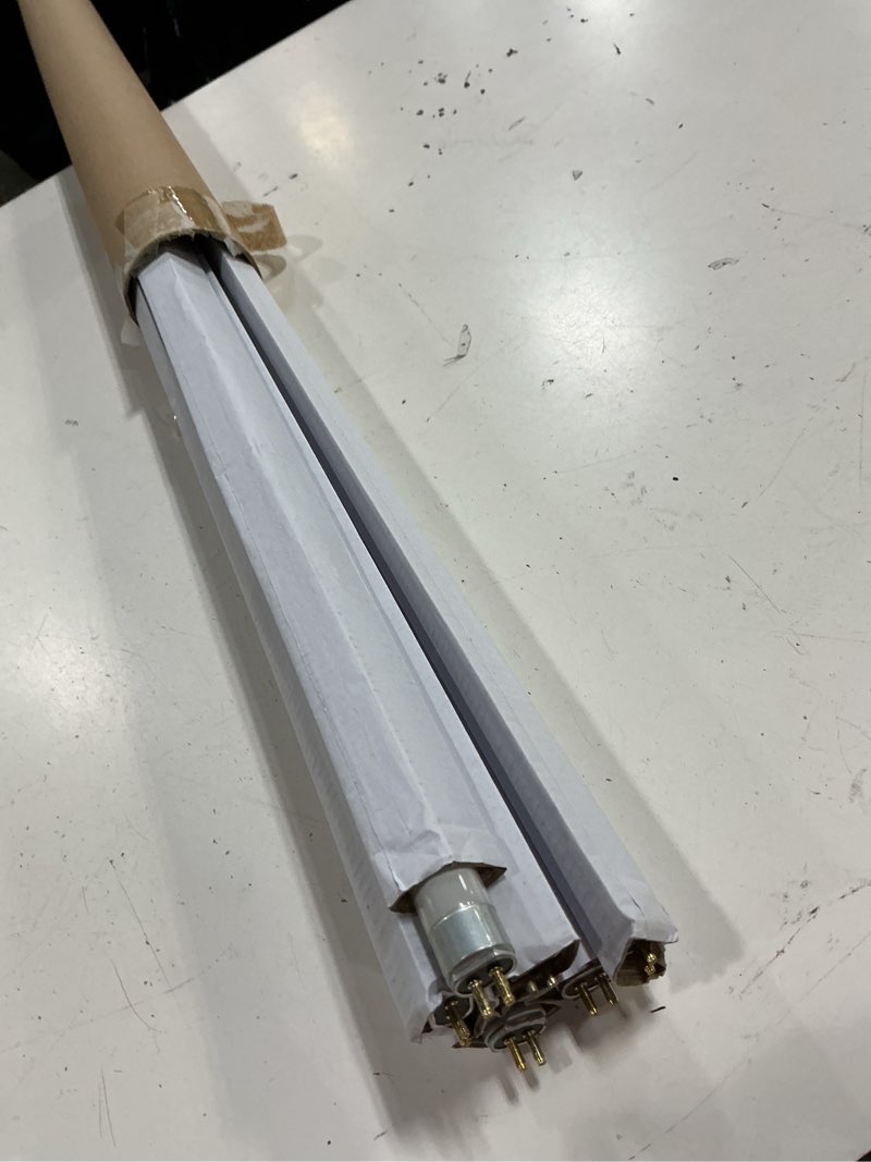 Condition photo showing Good Condition for amgolibi f21t5/841 34 inch fluorescent tube, 21w t5 light bulb, 2000 lumens, 4100k cool white, 82+ cri, g5 mini-bin base 6 pack 21.0