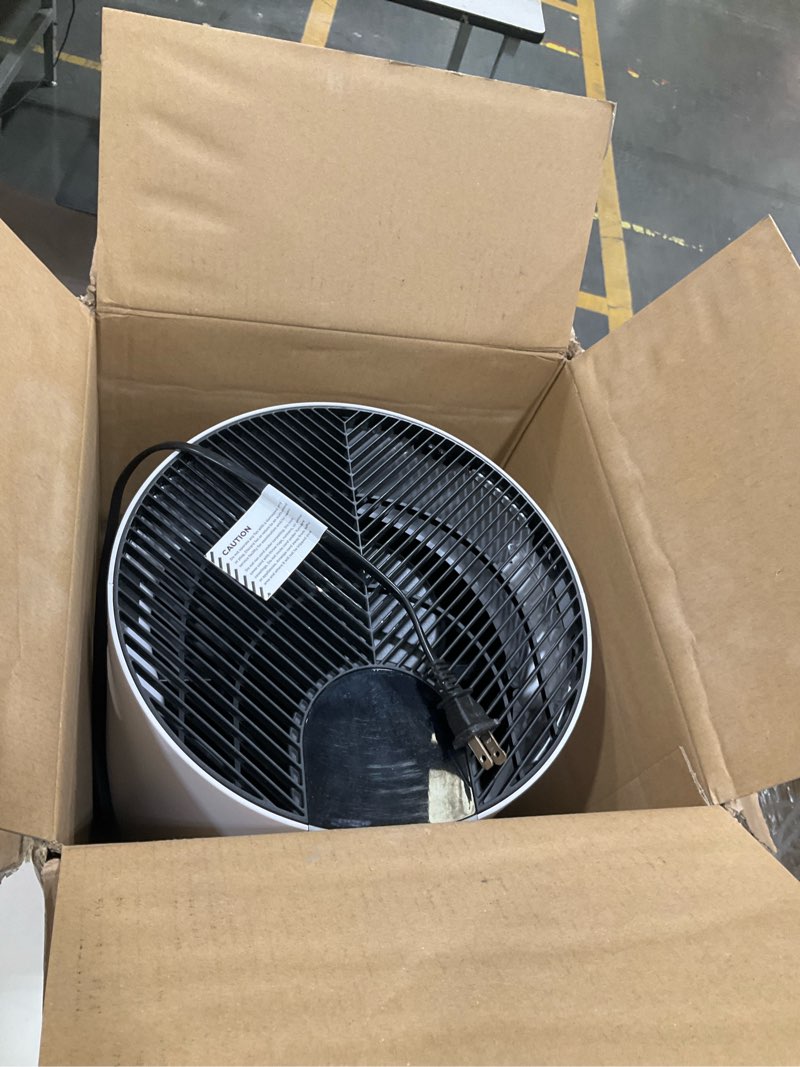 Condition photo showing As Is for shark air purifier for home large room, clean sense technology, hepa air filter, 1000 sq ft, kitchen, filters smoke, captures 99.98% of particles, pet dander, pollutants, dust, allergens, hp201 1000 sq. ft.