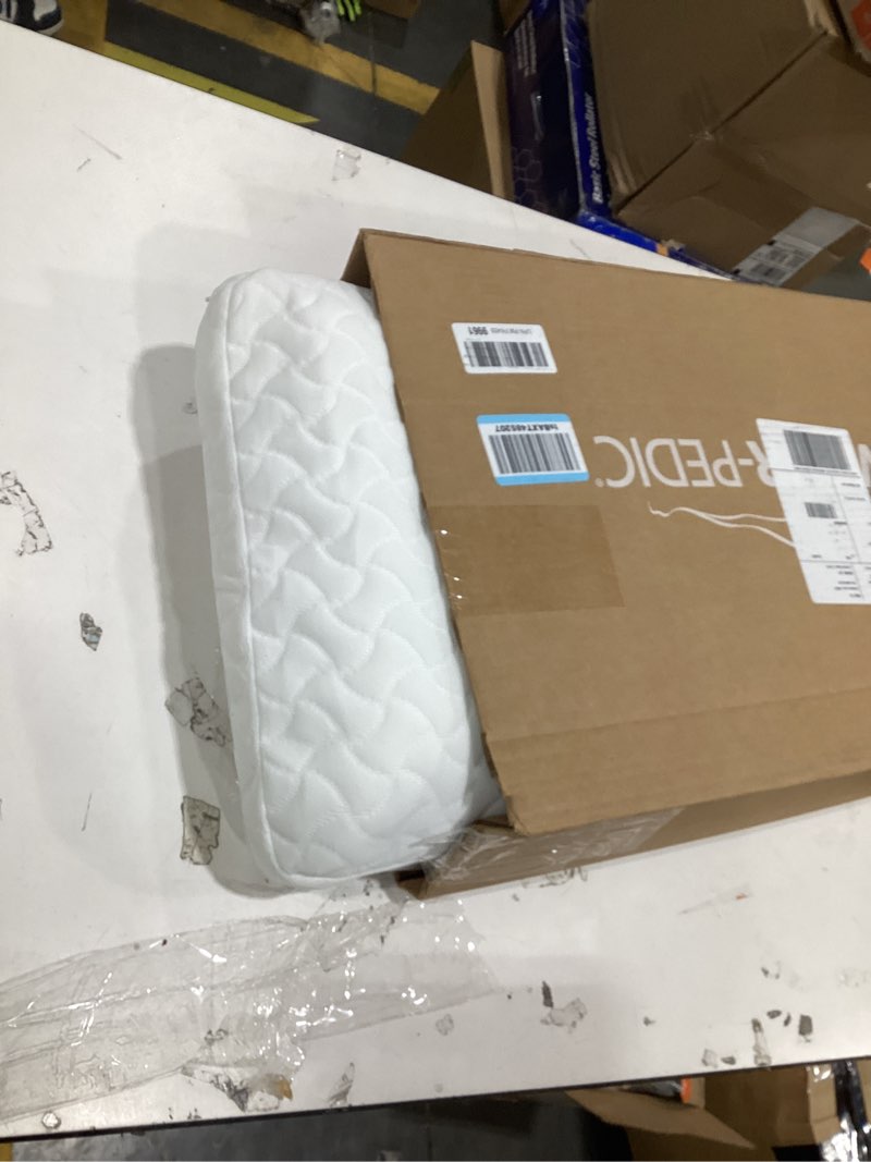 Condition photo showing As Is for Tempur-Pedic TEMPUR-Cloud Pillow for Sleeping, Standard, White 1