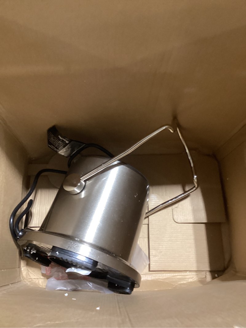 Condition photo showing As Is for breville juice fountain elite 800jexl, silver