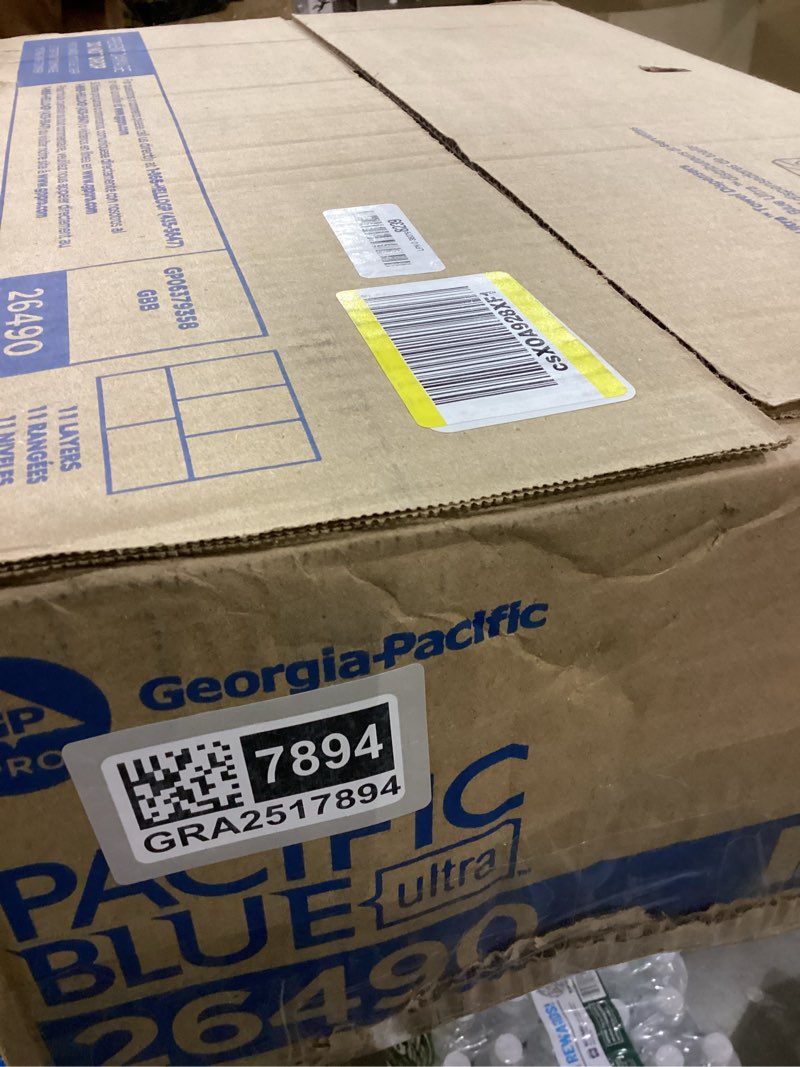Condition photo showing item condition for Pacific Blue Ultra 8” High-Capacity Recycled Paper Towel Roll by GP PRO (Georgia-Pacific), White, 26490, 1150 Feet Per Roll, 6 Rolls Per Case White 6 Count (Pack of 1)