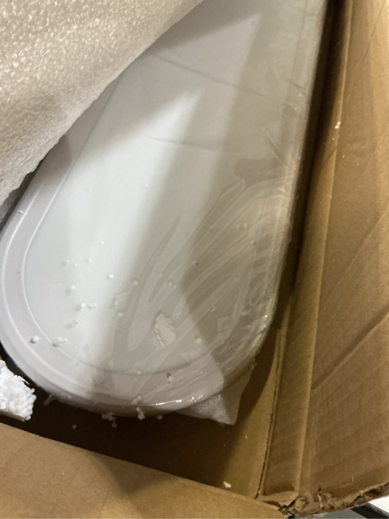 Condition photo showing New/Like New for Ganeed Modern Linear Ceiling Lights, 36W LED High Brightness Long Ceiling Lamp, 27.6 Inch Ultra Thin Low Profile Light Fixture for Bedroom Kitchen Closet Hallway, Black/Cool White 6000K Cool White/27.6 Inch/Black