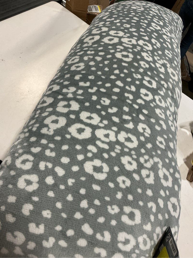 Condition photo showing New/Like New for member's mark plush body pillow, 52\" x 20\"