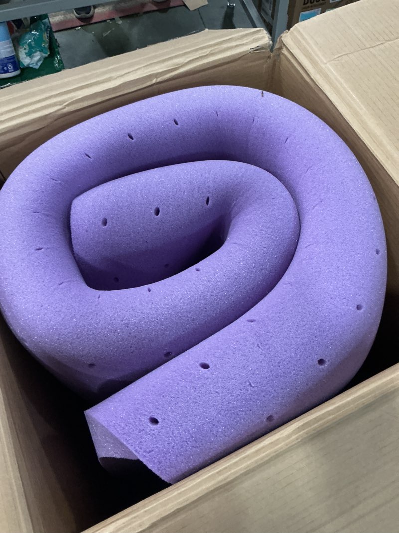 Condition photo showing Good Condition for BDEUS Dual Layer 5 Inch Memory Foam Mattress Topper California King Size, 2 Inch Gel Memory Foam Plus 3 Inch 1450 GSM Down Alternative Quilted Pillow Top Mattress Pad Cover,White White California King