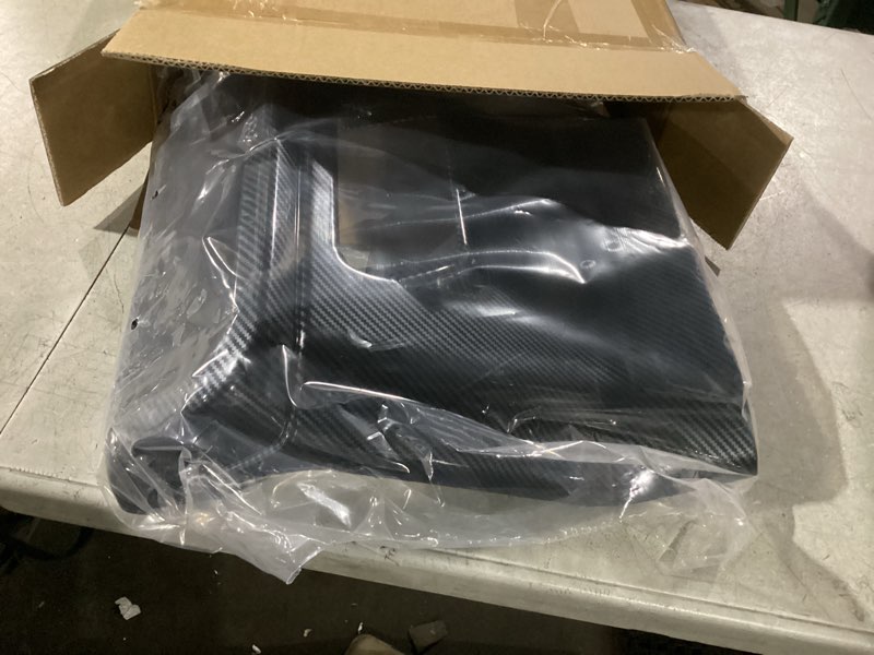 Condition photo showing Good Condition for Korlot Carbon Fiber Rear Armrest Box A/C Air Conditioning Outlet Vent Trim fit for Ford F150 2021+ for 2023 F250 F350 Super Duty