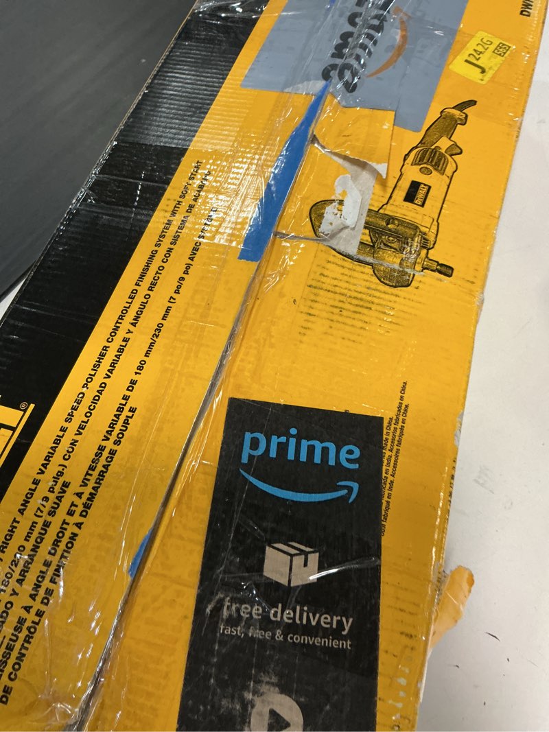 Condition photo showing Good Condition for DEWALT Buffer Polisher, 7-in-9-in, 12 amp, Variable Speed Dial 0-3,500 RPM’s, Soft Start Corded Car Buffer (DWP849X)