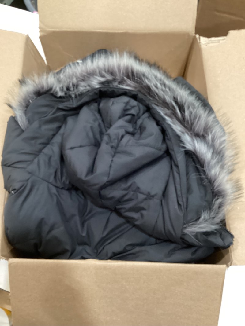 Condition photo showing As Is for the north face womens arctic parka (standard & plus size) medium tnf black-npf