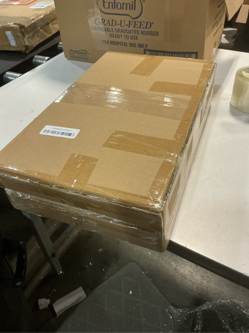 Condition photo showing New/Like New for Tebery 2 Pack Under Shelf Storage Basket Sturdy, Slide-in Hanging Storage Basket for Kitchen, Metal Under Cabinet Shelves Organizer Rack, Space Saver Basket Shelf for Cabinet, Pantry, Desk, Cupboard