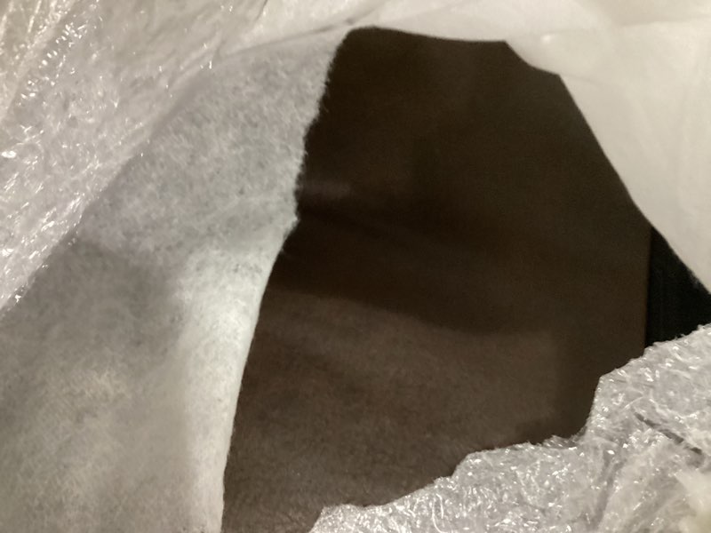 Condition photo showing Good Condition for Lexicon Franklin Polished Microfiber Sofa in Dark Brown