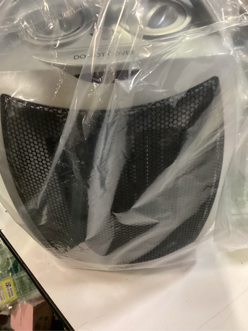 Condition photo showing Good Condition for GiveBest Portable Electric Space Heater with Thermostat, 1500W/750W Safe and Quiet Ceramic Heater Fan, Heat Up 200 Square Feet for Office Room Desk Indoor Use, Silver