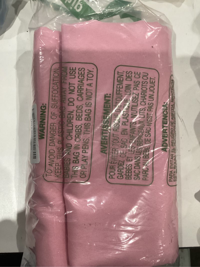 Condition photo showing Good Condition for sancua 2 Pack Pink Tablecloth 60 x 102 Inch, Rectangle Table Cloth for 6 Feet Tables - Stain and Wrinkle Resistant Washable Polyester Table Cover for Dining Tables, Valentines Parties Pink 2 Pack 60x102 Inch Tablecloth