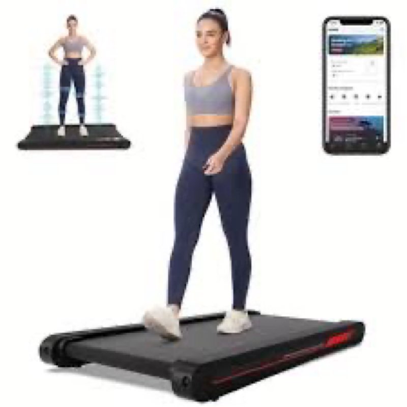 Walking Pad Treadmill with APP, 3 in 1 Under Desk Treadmills, 2.5HP Low Noise Walking Vibration Pad 