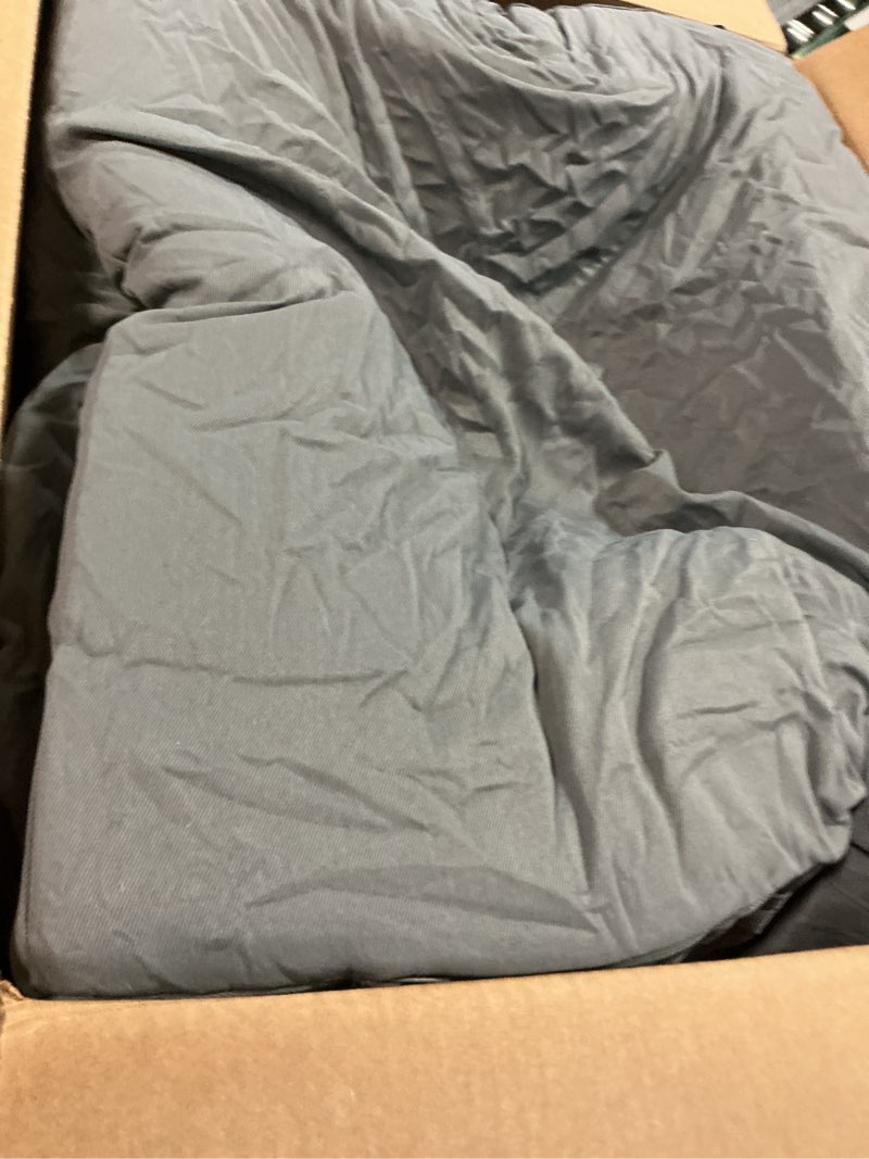 Condition photo showing Good Condition for ENITYA Toddler Travel Bed – Portable Foldable Soft Foam Floor Bed for Kids 1–4yr, No Assembly, Washable Cover, Built-in Safety Rails, Compact for Travel & Home Use, Grey