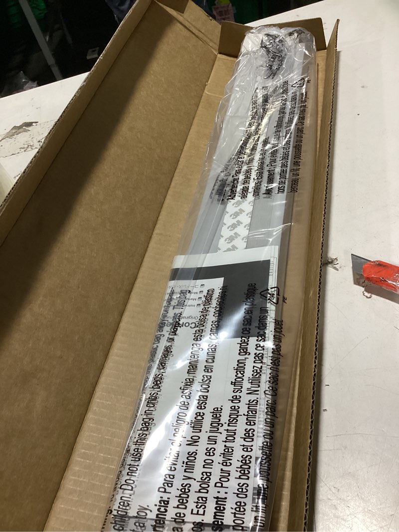 Condition photo showing Good Condition for lazblinds cordless cellular shades for french doors, no drill french door blinds for privacy, light filtering honeycomb shades for front door patio sliding glass door, 1 pack, 24" w x 78" h, grey grey-light filtering 24"w x 78"h