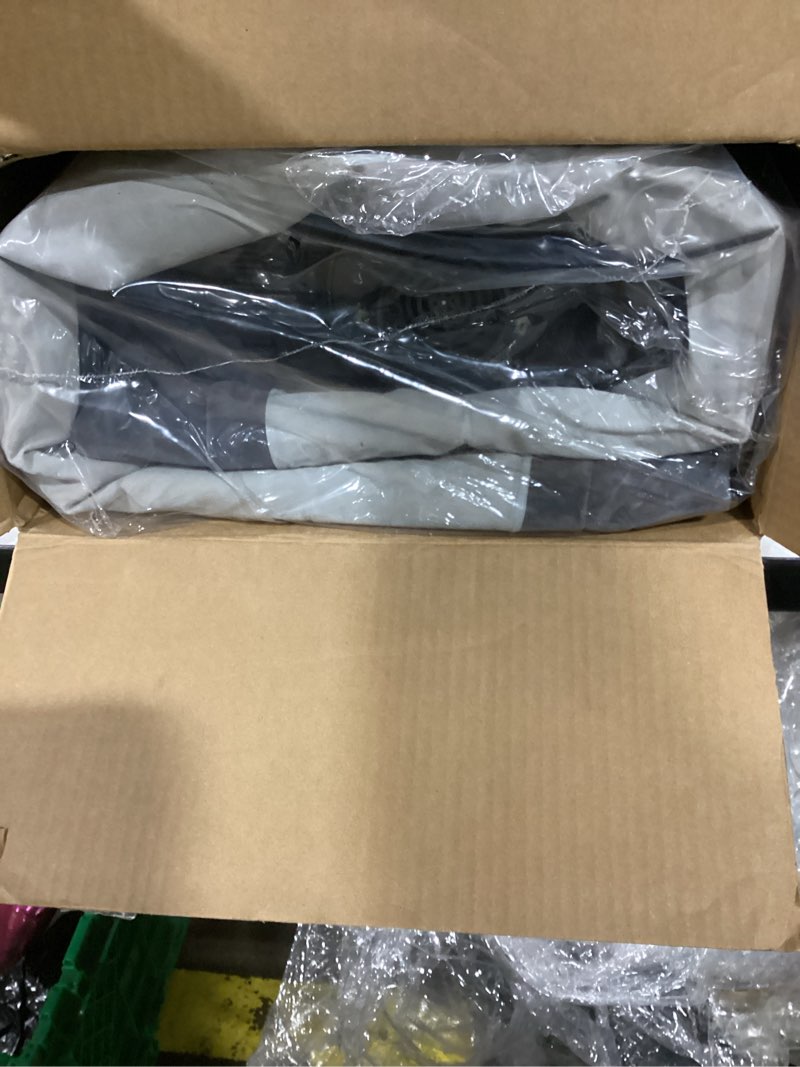 Condition photo showing New/Like New for Intex 67765ED Dura-Beam Deluxe Comfort-Plush Mid-Rise Air Mattress : Fiber-Tech – Twin Size – Built-in Electric Pump – 13in Bed Height – 300lb Weight Capacity 13” Grey Twin