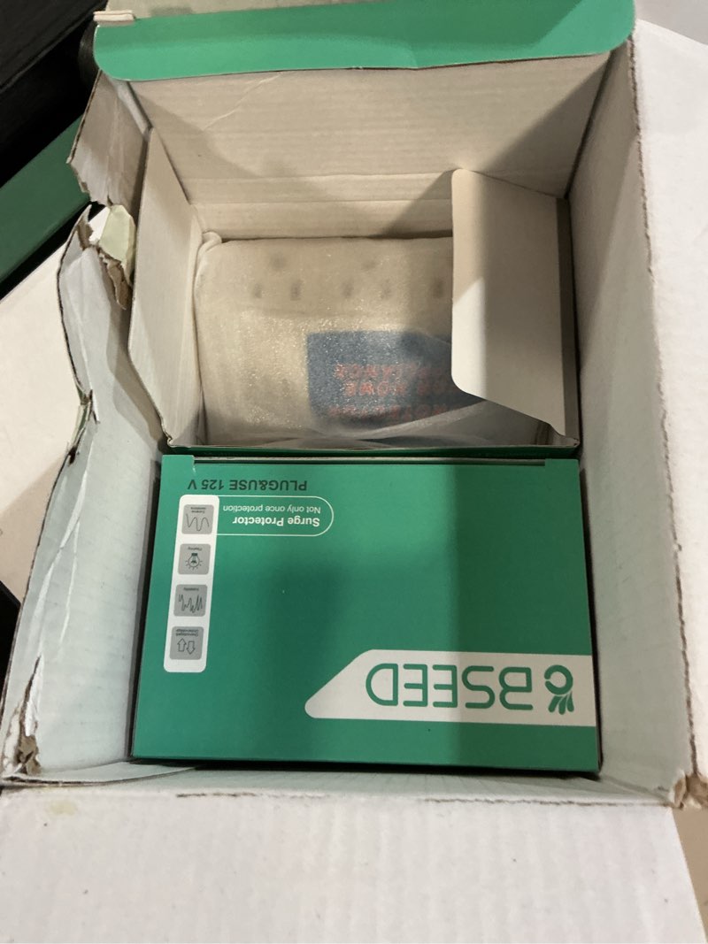 Condition photo showing Good Condition for bseed surge protector home appliance,3 outlet power surge protector, voltage protector brownout surge refrigerator 1875 watts,120v 15a(4?pack) 1008p120v4pack
