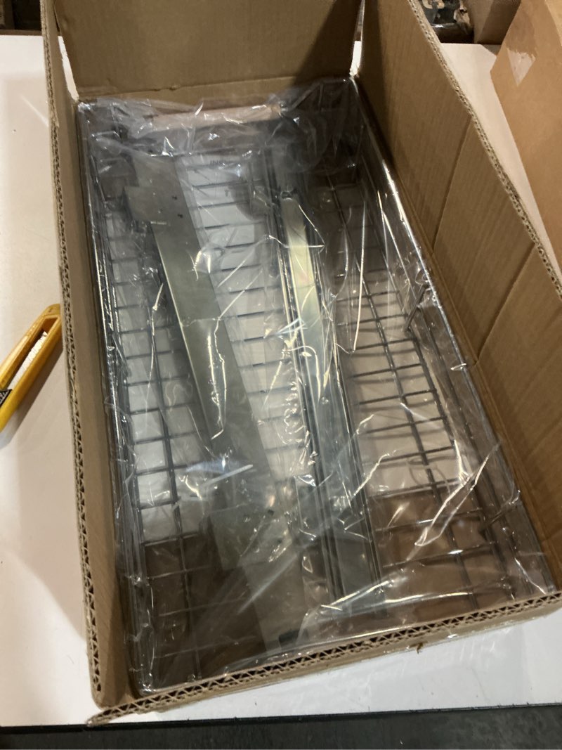 Condition photo showing New/Like New for Pull out Cabinet Organizer,Heavy Duty Smooth Sliding Under Cabinet Shelves for Pots and Pans,Roll out Drawers with Thickened Chrome Plating,Slide out Drawers for Home Kitchen Pantry(12"W X 21"D)