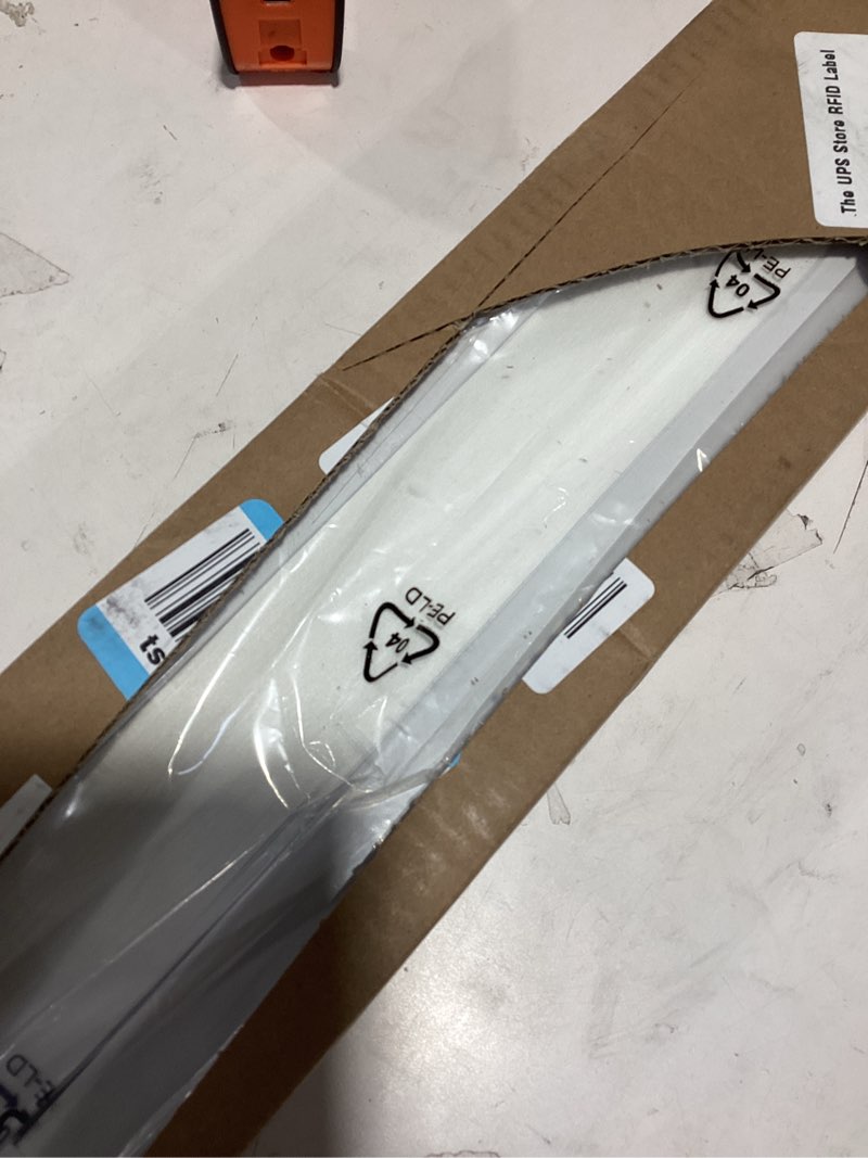 Condition photo showing Good Condition for LazBlinds Cordless Cellular Shades, No Tools No Drill Light Filtering Honeycomb Shades Pleated Blinds for Windows, 22'' W x 36'' H, White Light Filtering-white 22'' W x 36'' H