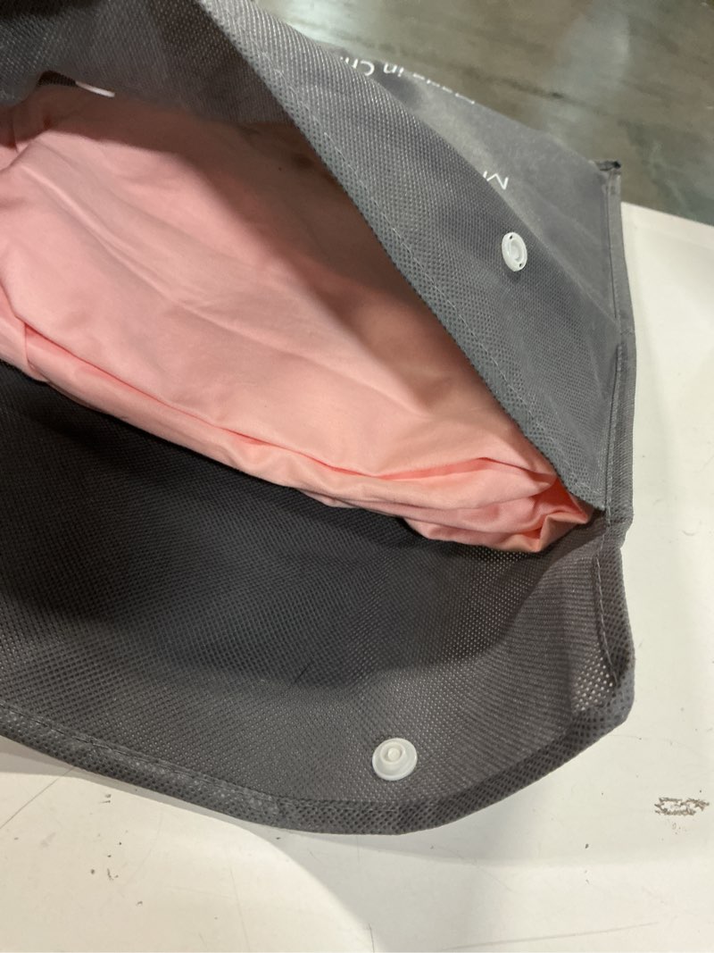 Condition photo showing Good Condition for zonli duvet cover for weighted blanket (light pink, 48" x 72"), breathable soft duvet cover queen size removable cooling comforter cover for all season 48''x72'' duvet cover light pink