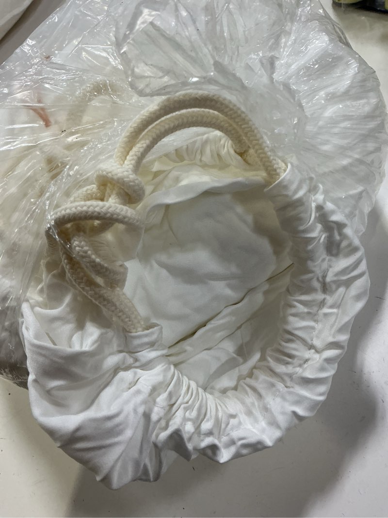 Condition photo showing Good Condition for bamboo fitted sheet set, king, white