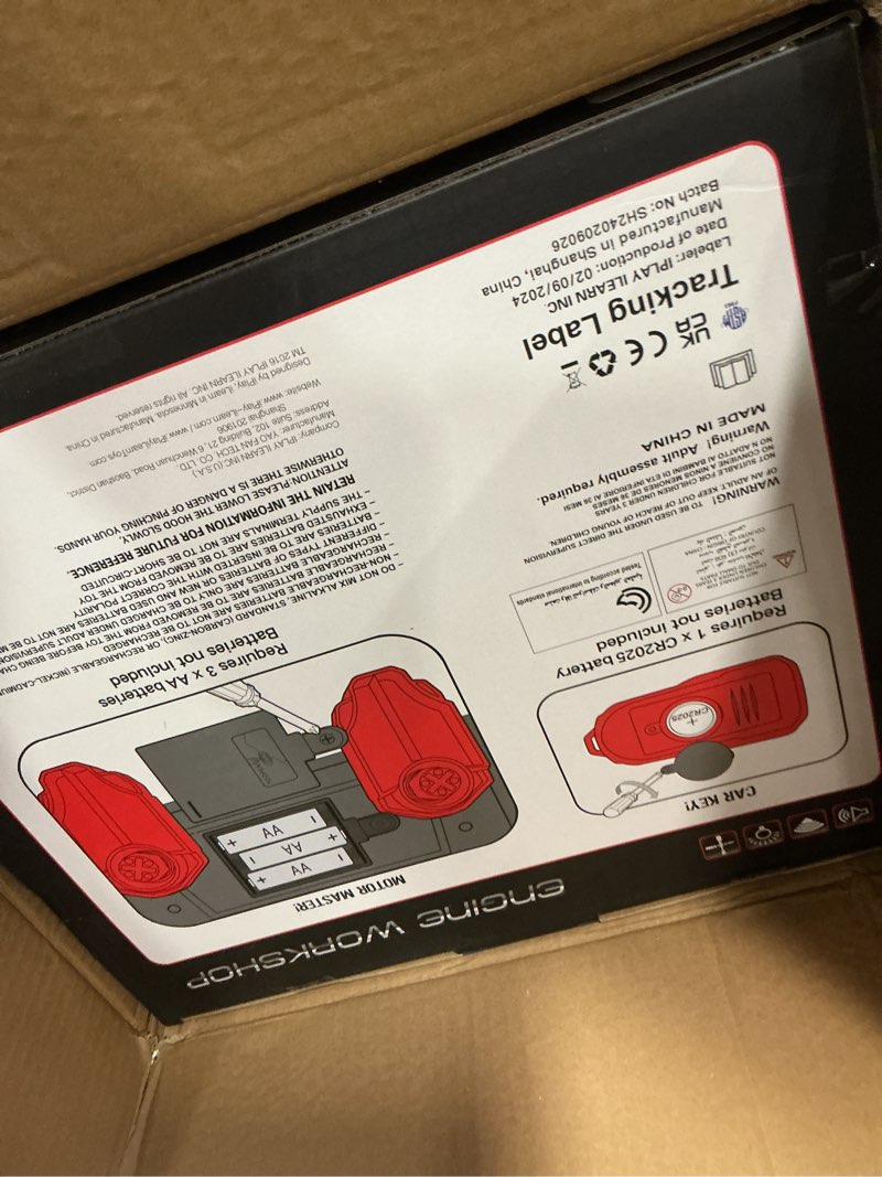 Condition photo showing New/Like New for iPlay, iLearn Large Truck Engine Toy, Kids Mechanic Repair Set for 3-5 Yr Toddlers, Big Builder Kit, Take Apart Motor Vehicle Pretent Play Car Service Station, Gifts 4 6 7 8 Year Old Boy Child