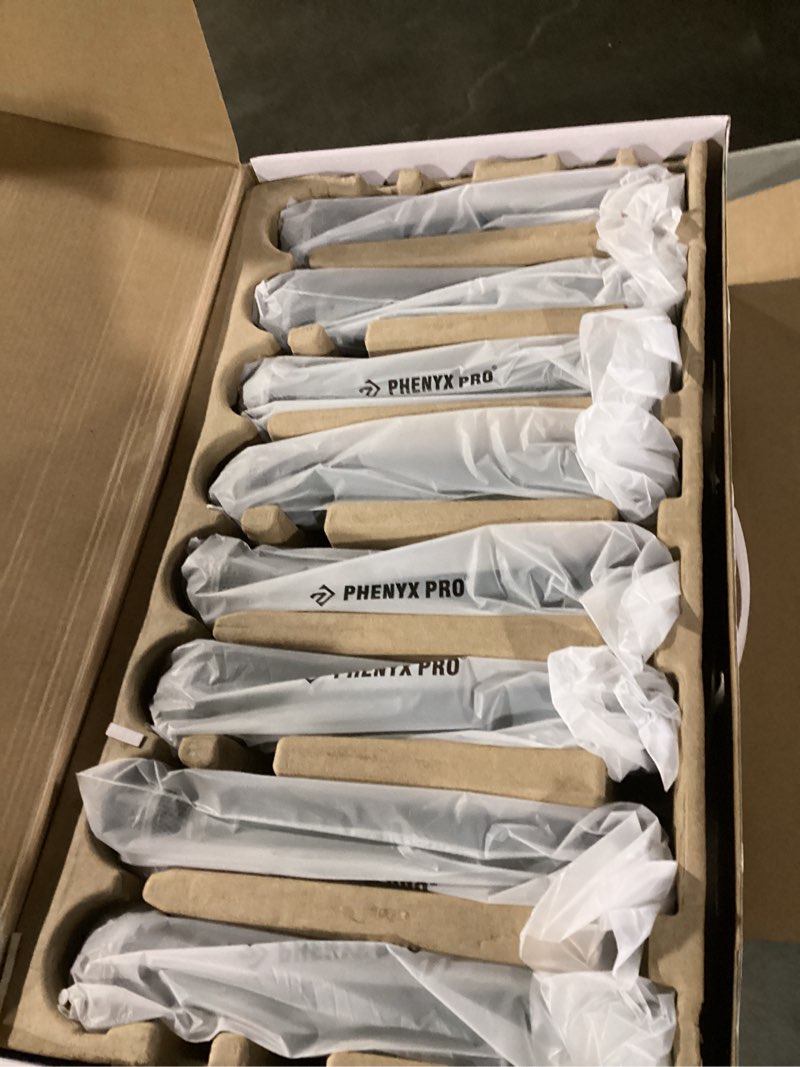 Condition photo showing New/Like New for Phenyx Pro Wireless Microphone System, 8-Channel Metal Wireless Mic Set w/ 8 Cordless Mics, 8x20 UHF Frequencies, 200ft Range, Dynamic Microphones for Singing, Karaoke, Church, DJ (PTU-4200-8H)