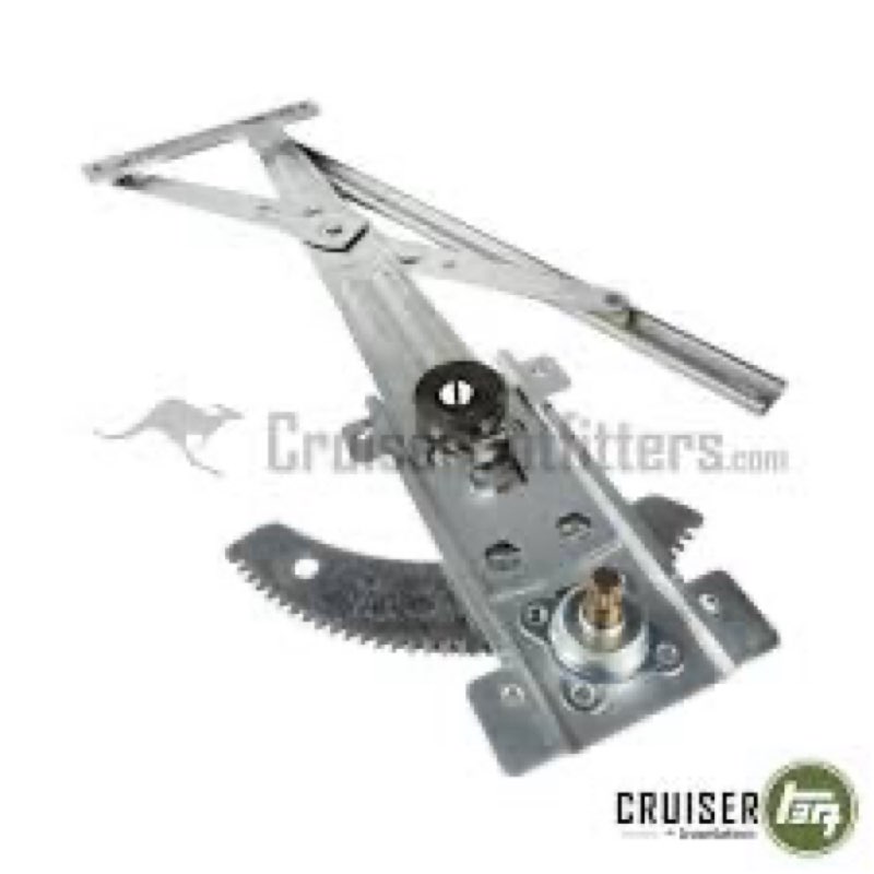 Front Door Window Regulator - Fits FJ60 Left Hand (WIN69820AFT