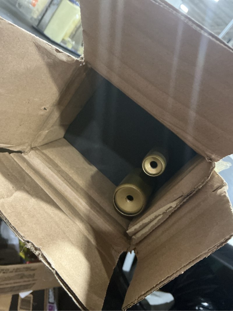 Condition photo showing Good Condition for Double Curtain Rods 36 to 72 Inches with Solid Aluminum Alloy Brackets, 1 Inch Adjustable Drapery Rod, Heavy Duty Dual Curtains Rod for Window, Sliding Door, Bedroom Decoration, Warm Gold Warm Gold 36"-72"