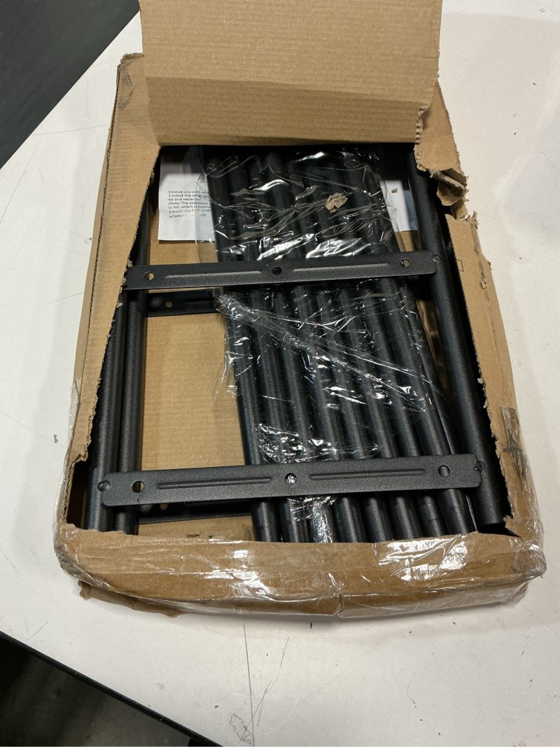 Condition photo showing Good Condition for INSMART 3-Tier Expandable Shoe Rack, Stackable and Adjustable Shoes Organizer Storage Shelf, Sturdy and Durable Metal Structure Free Standing Shoe Rack for Closet Entryway Doorway