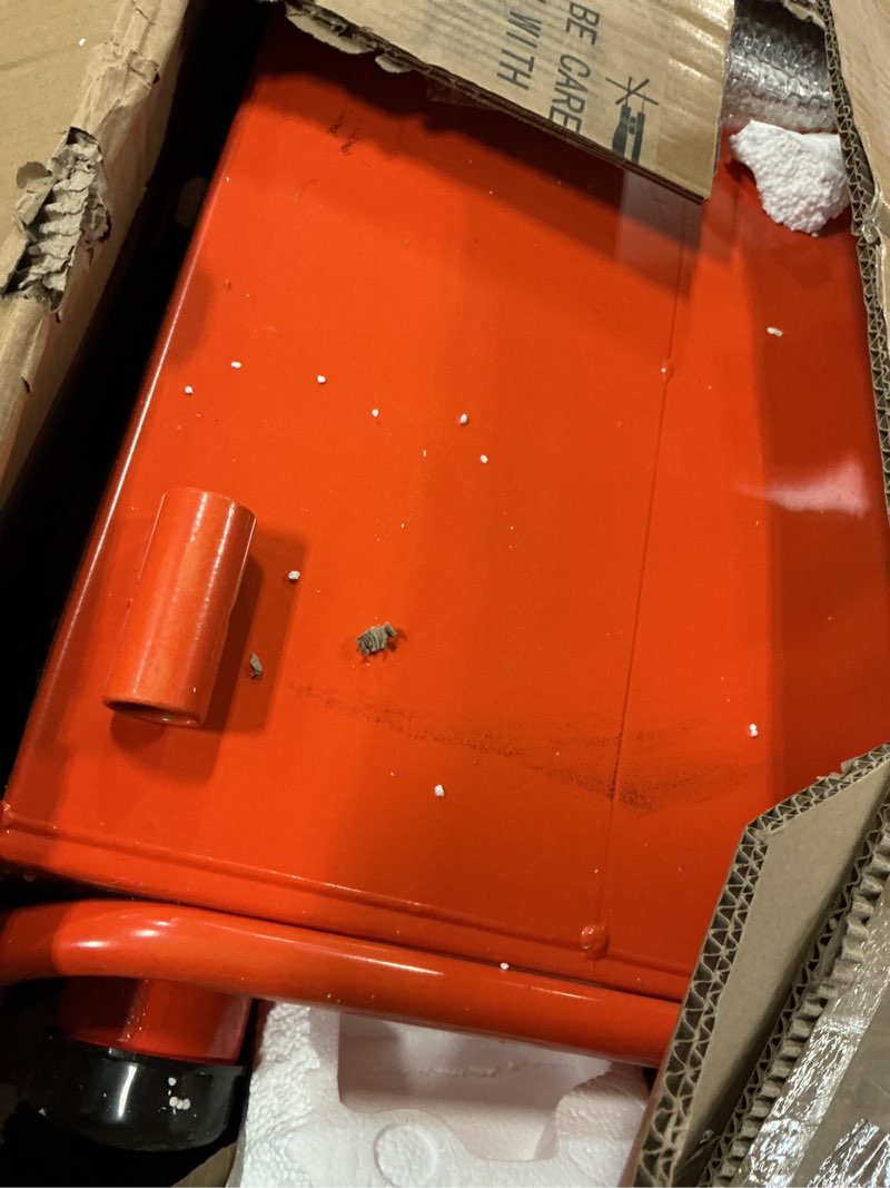 Condition photo showing Good Condition for 35 gal Fuel Caddy,Fuel Storage Tank with Manual Transfer Pump,Gasoline Diesel Fuel Container for Car