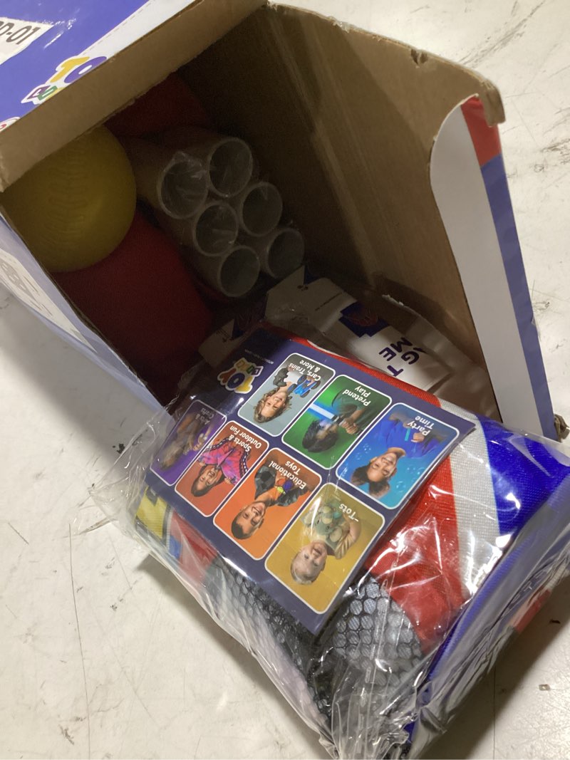 Condition photo showing As Is for toy life bean bags toss carnival games, cornhole, outdoor toys for kids ages 4-8, backyard game sports & outdoor play, outside toys for ages 5-7, family lawn yard games birthday party, gift for boys 1 pack bean bags toss game