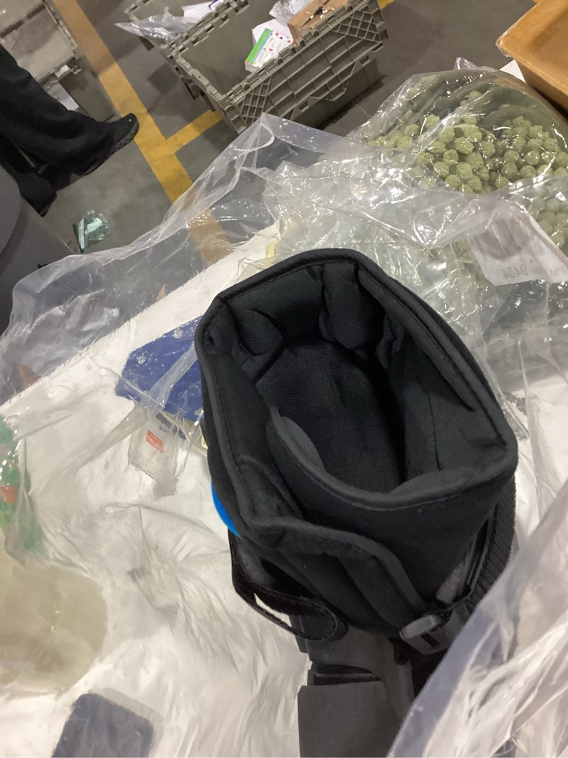 Condition photo showing As Is for United Ortho USA14115 Short Air Cam Walker Fracture Boot, Medium, Black Black Medium Boot