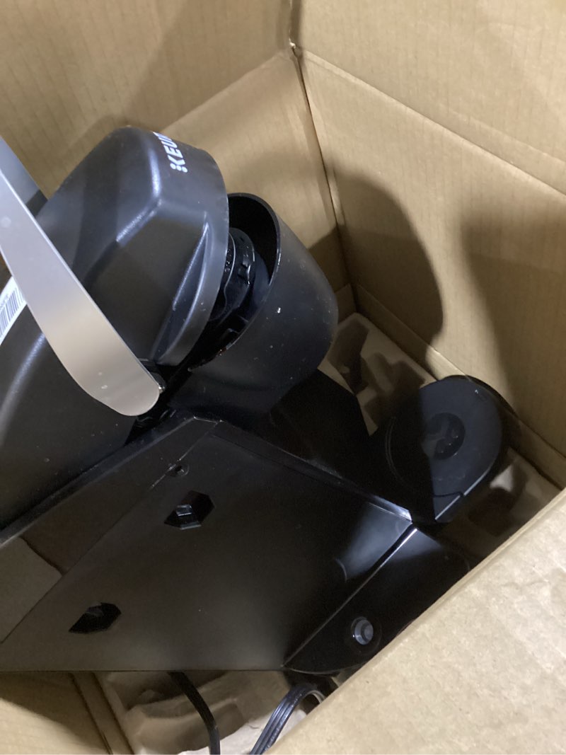 Condition photo showing As Is for Keurig K-Classic Single Serve K-Cup Pod Coffee Maker, with 3 Brew Sizes, 48oz Removable Reservoir, Black