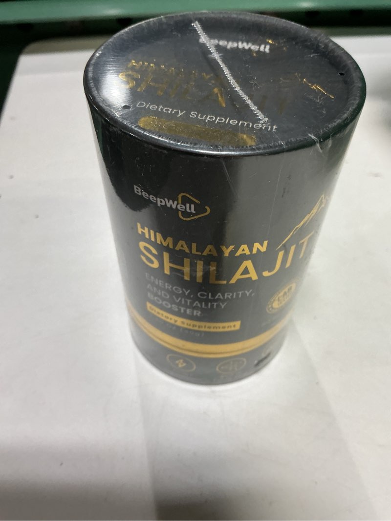 Condition photo showing New/Like New for (exp 10/2026)  shilajit resin – pure organic himalayan shilajit natural resin men women chilajil fulvic acid 85+ trace minerals 80 servings 1.40 oz shilajit pure