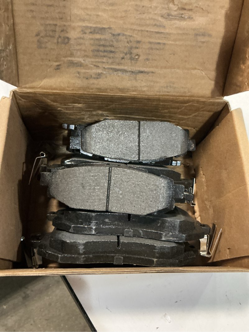 Condition photo showing As Is for talamoyi d1539 d1114 front & rear ceramic brake pads - fit subaru brz, forester, impreza, legacy, ou