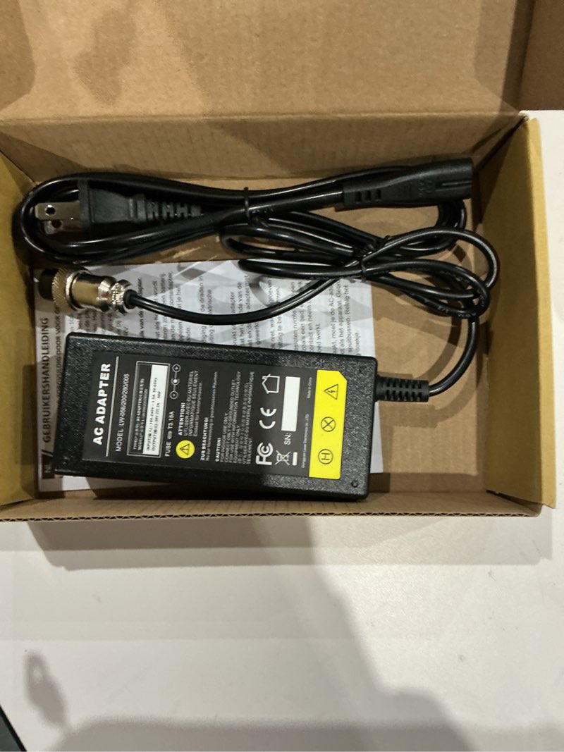 Condition photo showing Good Condition for 29v 2a for 24v 2a electric scooter battery charger for razor mx350, compatible with razor e100/e300/moped/dirt bike.