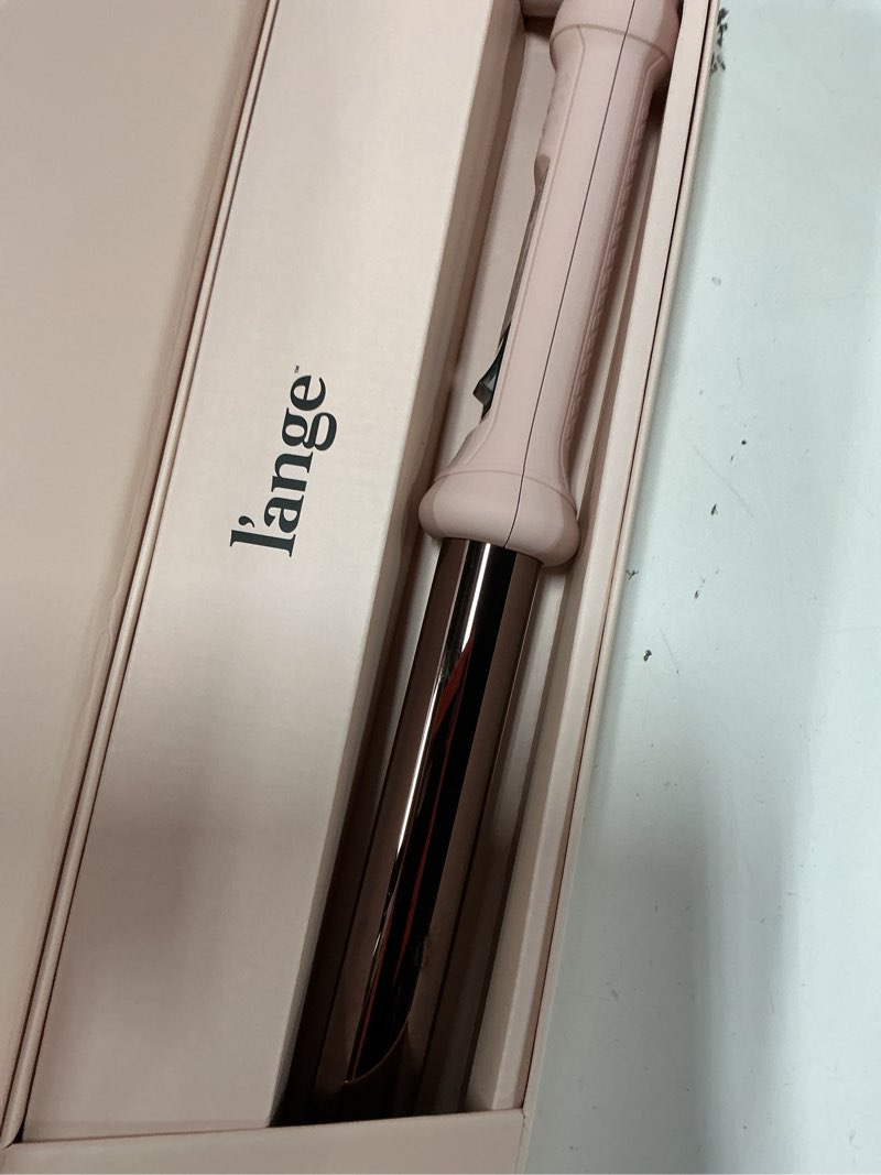 Condition photo showing Good Condition for l'ange hair ondulé ceramic curling wand | salon hair styling wands for beach waves