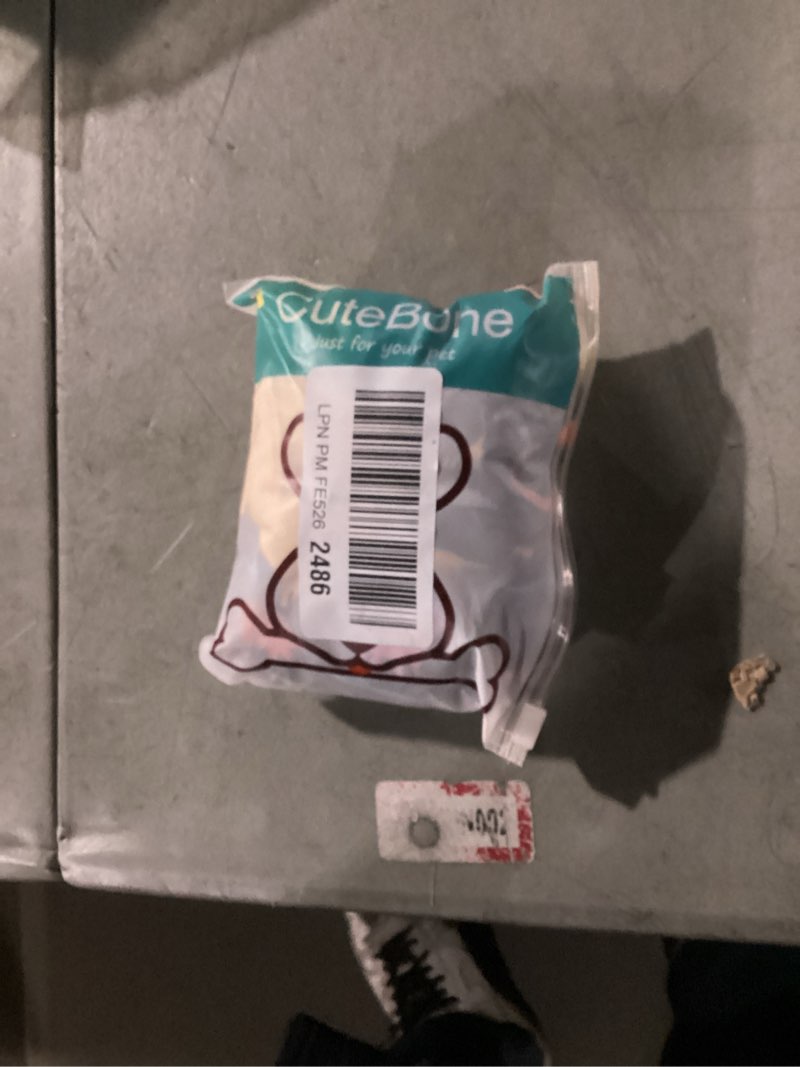 Condition photo showing As Is for CuteBone Dinosaur Costume Dog Pajamas, Stretchy Spandex Crystal Velvet Sleepwear Coat for Small Dogs, Soft & Warm Pet Outfit Clothes for Cold Weather, Cozy Pullover Design COSP01M Medium Dinos#1