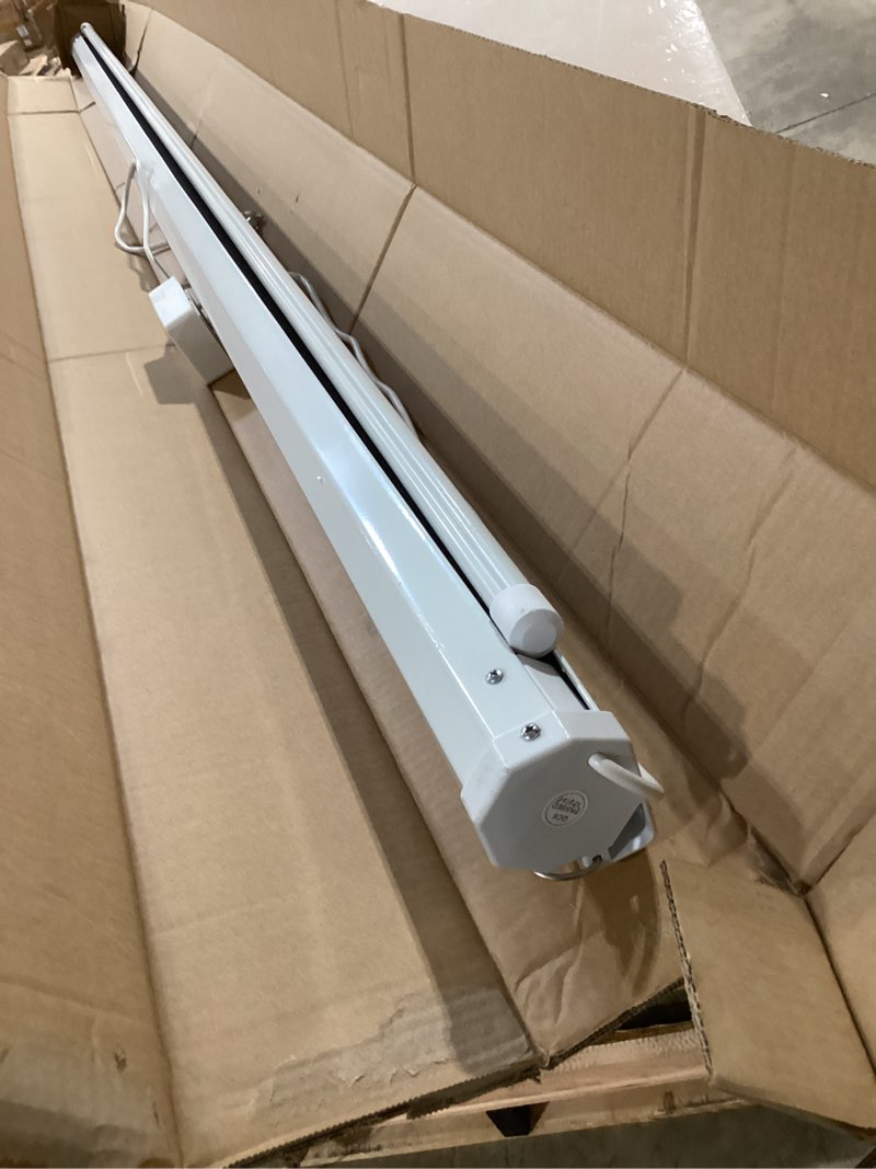Condition photo showing Good Condition for dinah 120 inch electric projector screen with remote, automatic air indoor drop down, motorized 4k 3d hd projection for movies