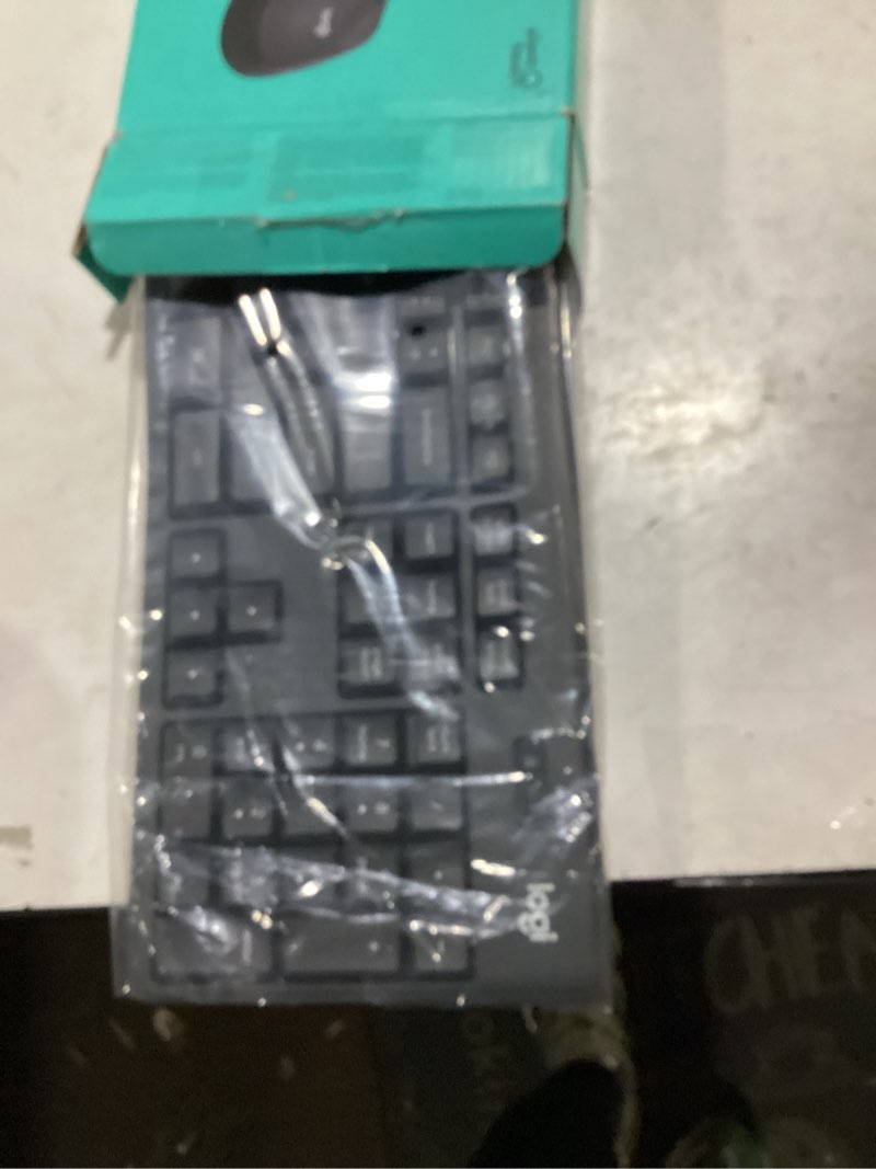 Condition photo showing New/Like New for Logitech MK295 Wireless Mouse & Keyboard Combo with SilentTouch Technology, Full Numpad, Advanced Optical Tracking, Lag-Free Wireless, 90% Less Noise - Graphite