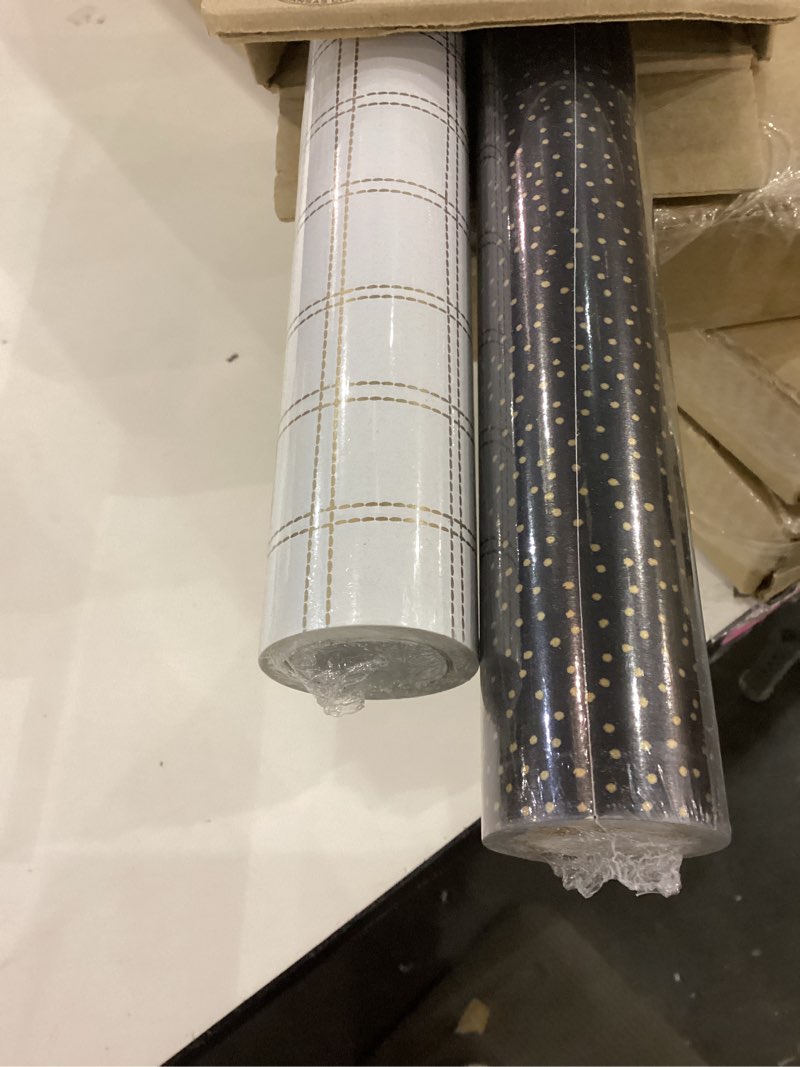 Hallmark Christmas Wrapping Paper Jumbo Rolls with Cut Lines on Reverse (2 Rolls, 4 Designs: 160 Sq.