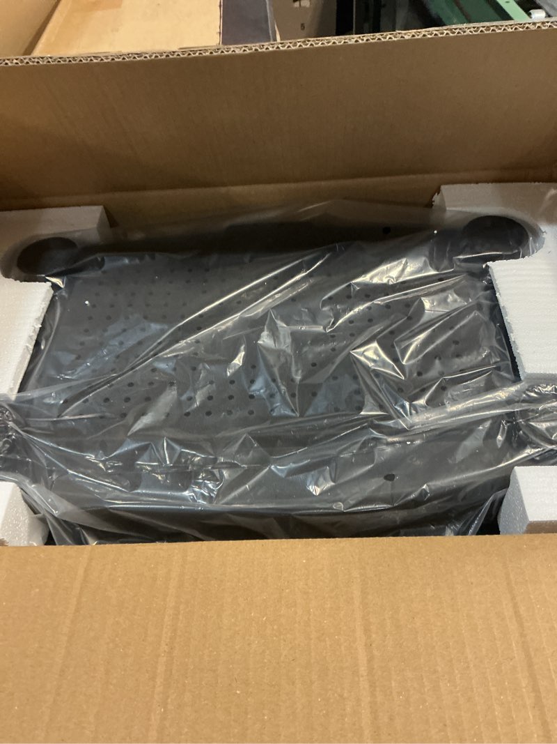 Condition photo showing New/Like New for vibration plate exercise machine, vibrating fitness platform for lymphatic drainage, full body shaker workout equipment, bluetooth power shaping vibrate plate, board sport for home exercise gym black